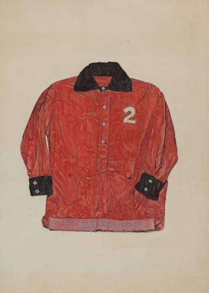 Fireman's Shirt, c. 1937.