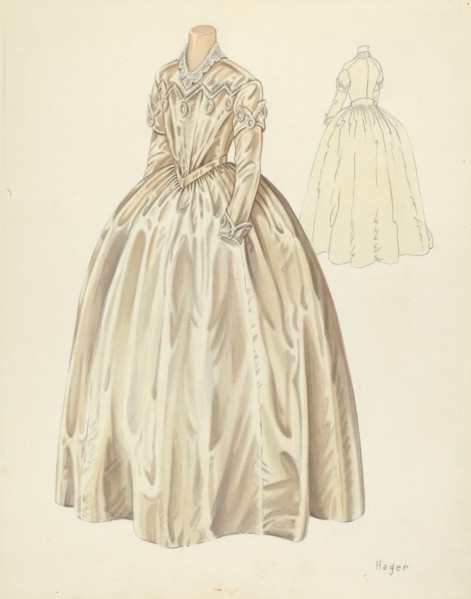 Wedding Dress, 1935/1942.