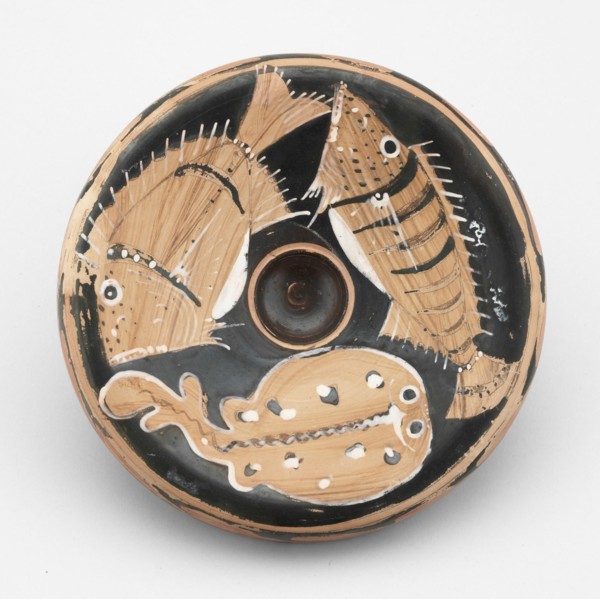 Fish Plate, 350-330 BCE.