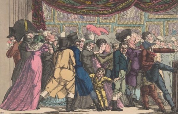 L'Entrée au Musée, 1808.