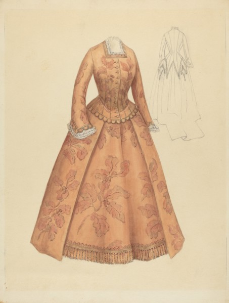 Dinner Dress, 1935/1942.