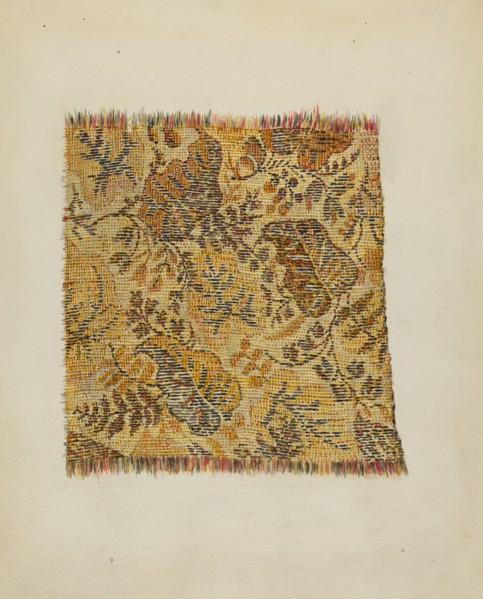 Ingrain Carpet, c. 1937.