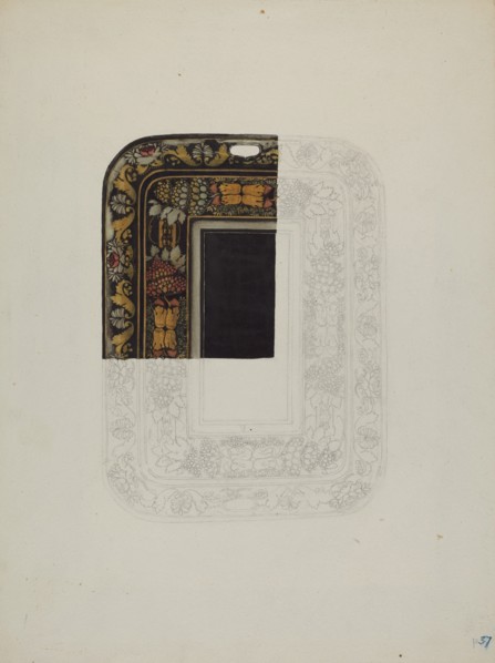 Toleware Tray, c. 1941.