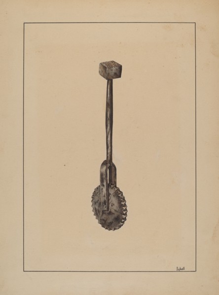 Pastry Jagger, c. 1937.