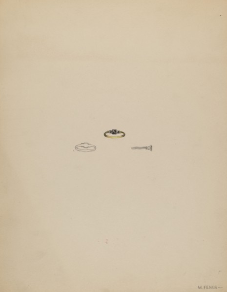 Mourning Ring, c. 1936.