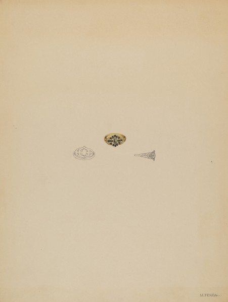Memorial Ring, c. 1937.