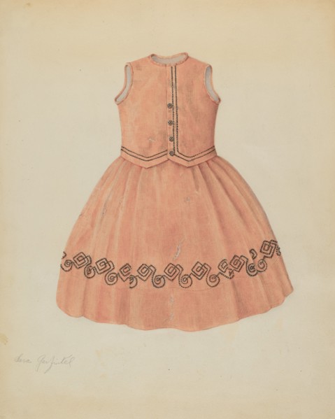 Child's Dress, c. 1937.
