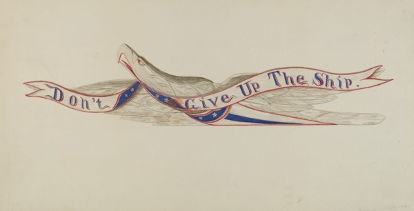 Carved Eagle, c. 1942.