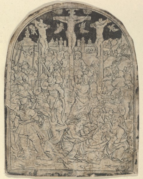 Crucifixion, 1450-75.