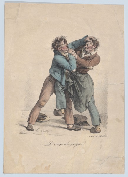 The Comb Punch, 1822.