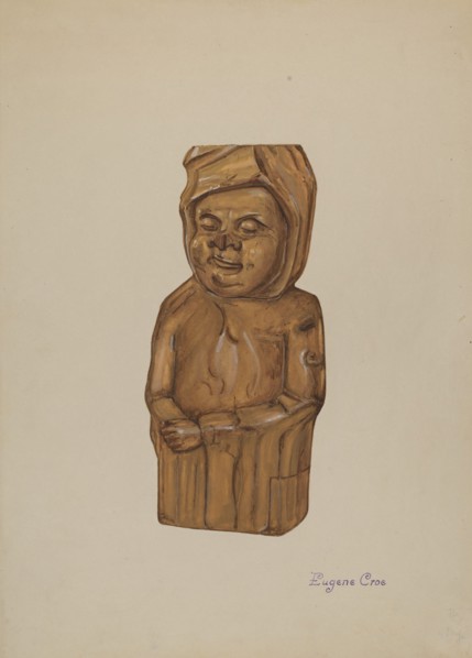 Woodcarving, c. 1937.
