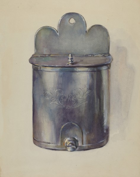 Pewter Ewer, c. 1936.