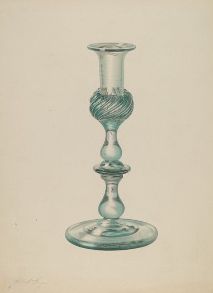 Candlestick, c. 1939.