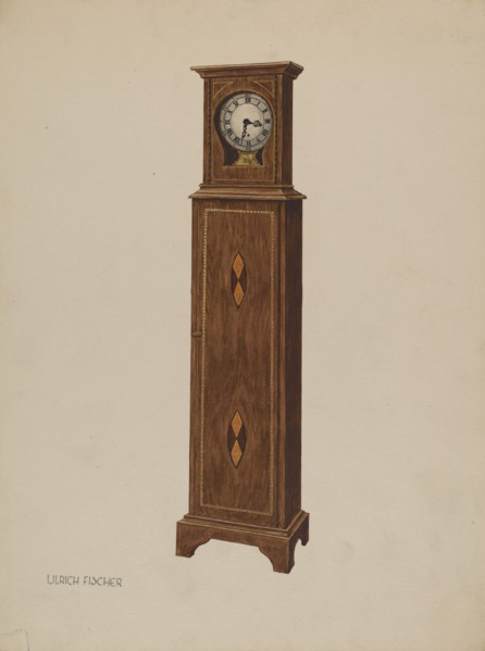 Shelf Clock, c. 1937.