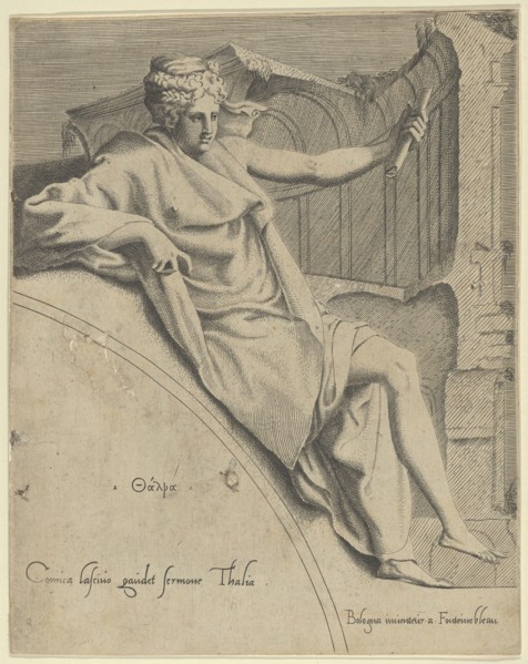 Thalia, ca. 1540-45.