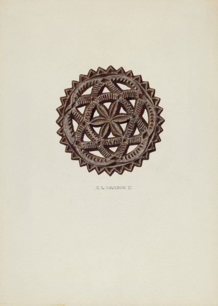 Iron Stand, c. 1940.
