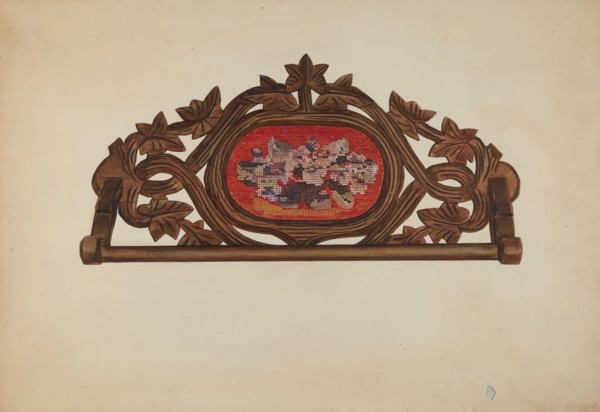 Towel Rack, c. 1938.
