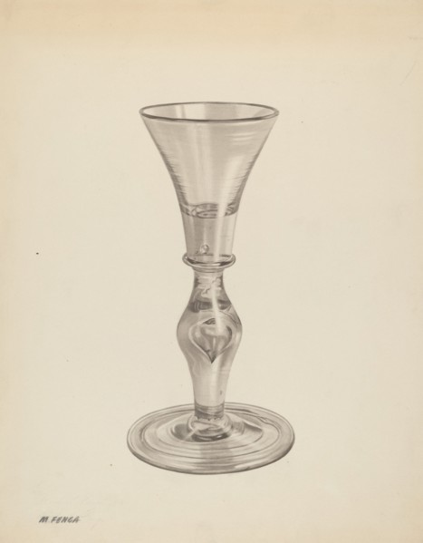 Wine Glass, c. 1939.