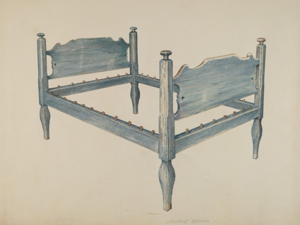 Bedstead, 1935/1942.