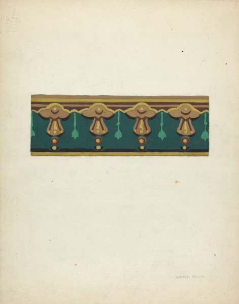 Wallpaper, c. 1939.