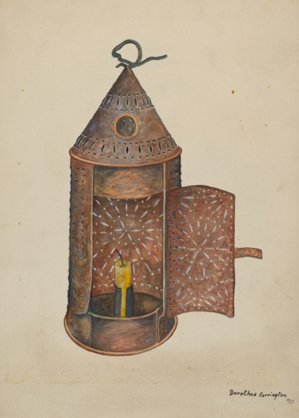Yard Lantern, 1937.