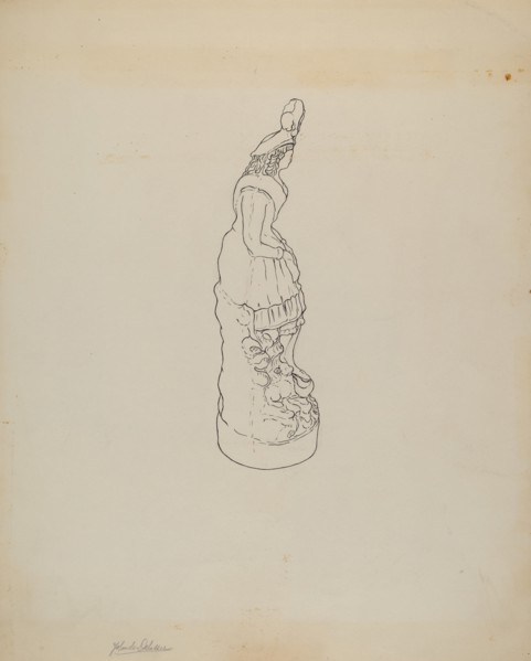 Statuette, c. 1939.