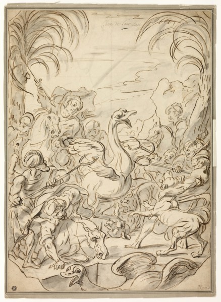 Ostrich Hunt, n.d.