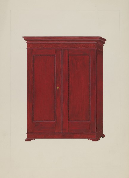 Wardrobe, c. 1937.