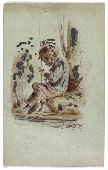 Boy Fishing, n.d.