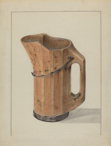Pitcher, c. 1936.