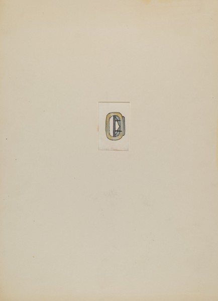 Buckle, c. 1936.