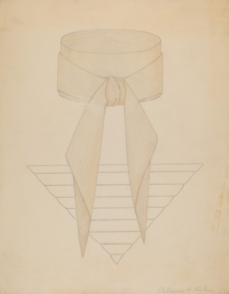 Cravat, c. 1937.