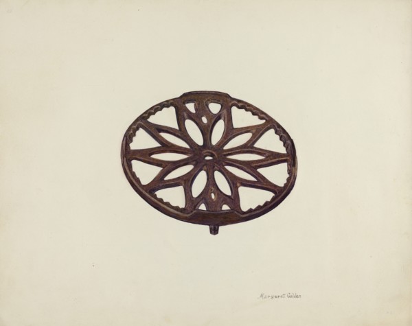 Trivet, c. 1942.