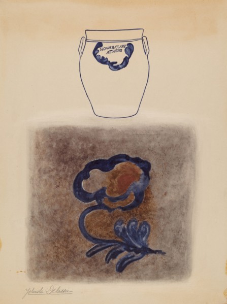 Crock, c. 1938.