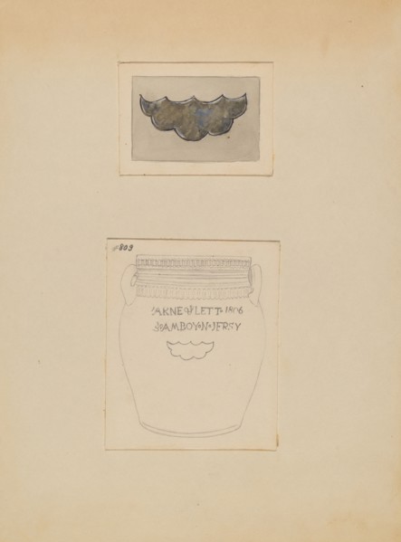 Crock, c. 1937.