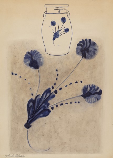Churn, c. 1936.
