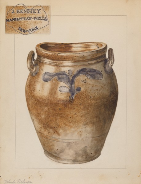 Crock, c. 1937.