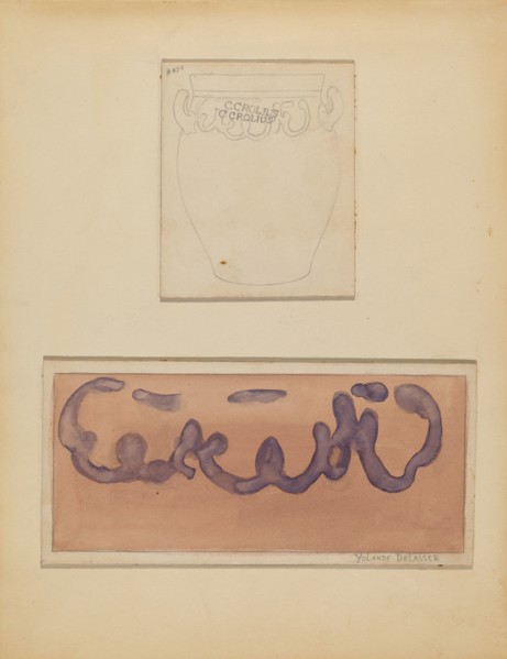 Crock, c. 1936.