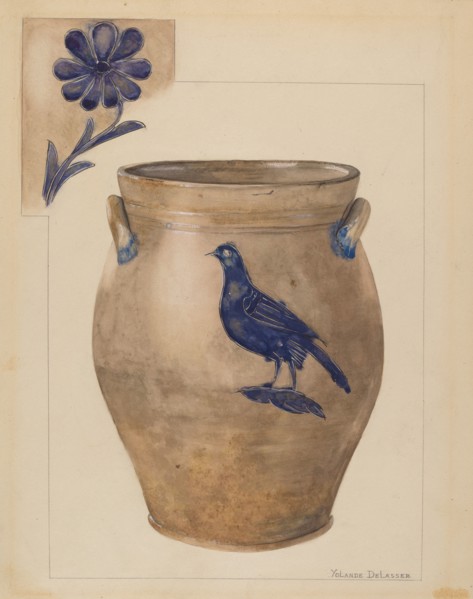 Crock, c. 1936.