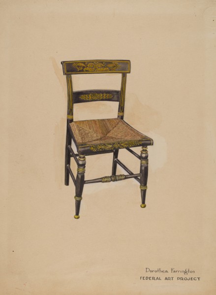 Chair, c. 1938.