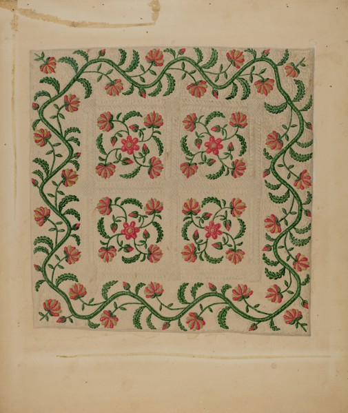 Quilt, c. 1938.