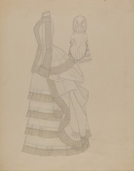 Dress, c. 1936.