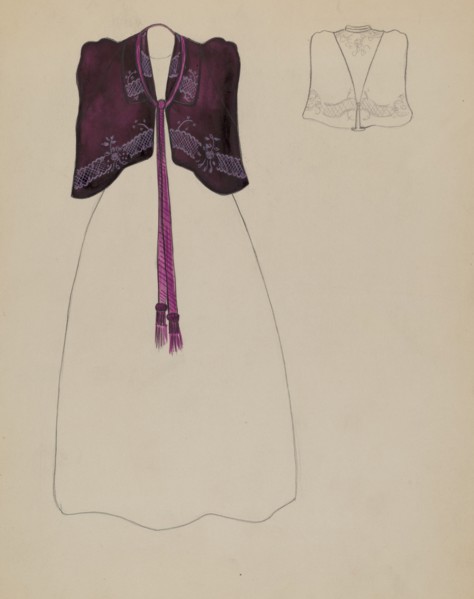 Cape, c. 1936.