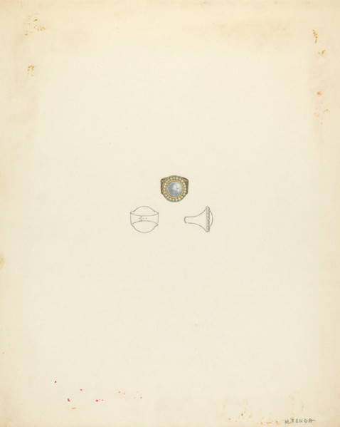 Ring, c. 1940.