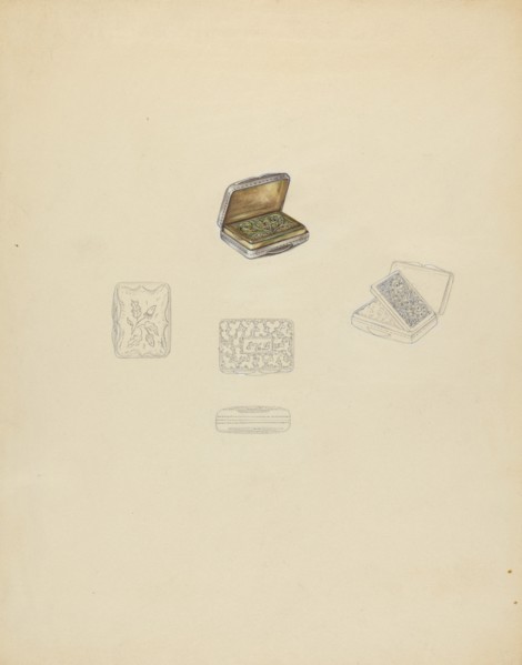 Box, c. 1936.