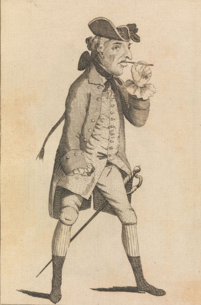A Half Pay Officer Who Has Been at Dinner with Captain Broad, October 26, 1771. Creator: Matthew Darly.