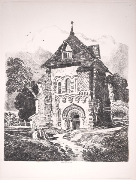 Near Durham, 1838. Creator: John Sell Cotman.