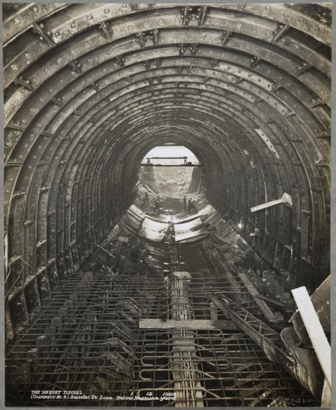 Queensway Tunnel, Liverpool, 1929. Creator: Stewart Bale Limited.