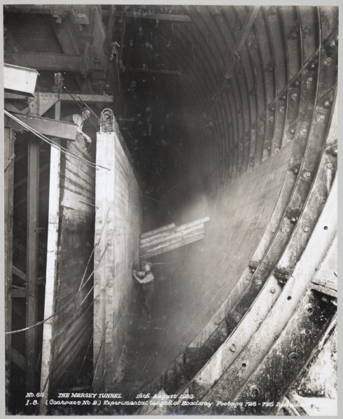 Queensway Tunnel, Liverpool, 1929. Creator: Stewart Bale Limited.