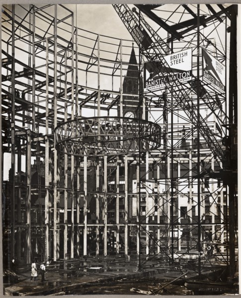 Central Public Library, St Peter's Square, Manchester, 1930-1934. Creator: Stewart Bale Limited.